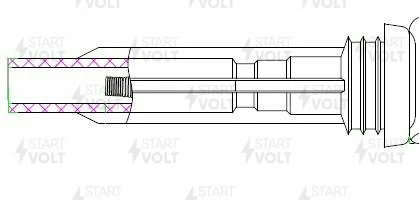 Наконечник катушки зажигания VAG Octavia III (14-)/Tiguan (16-) 1.8T/2.0T STARTVOLT stc1850