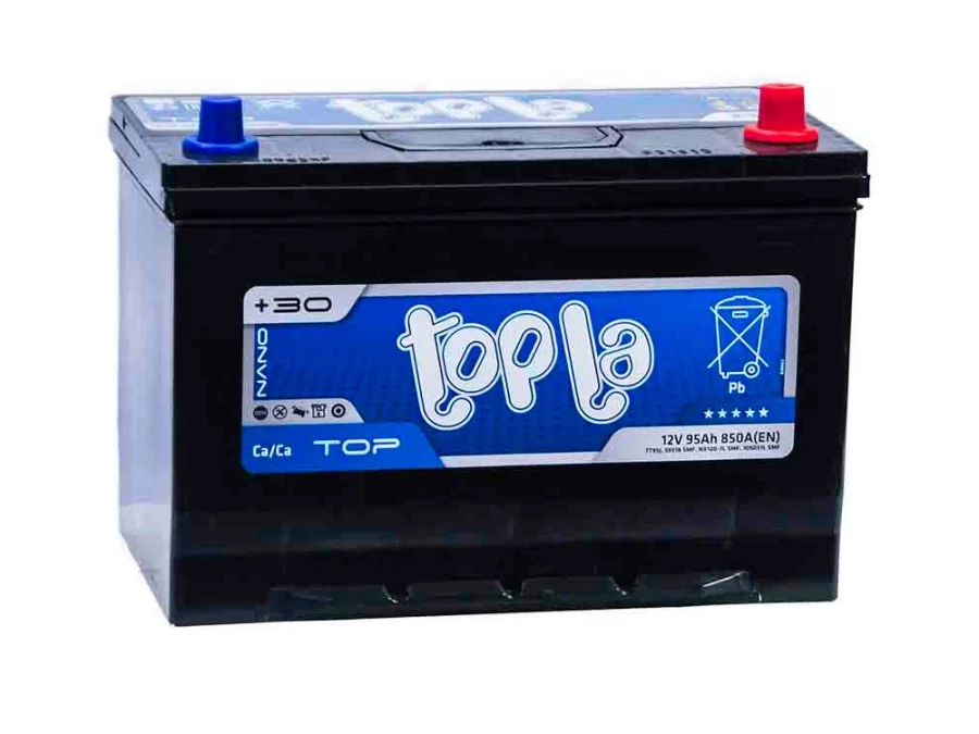 Аккумулятор легковой TOPLA 95 ач 850А Обратная полярность
