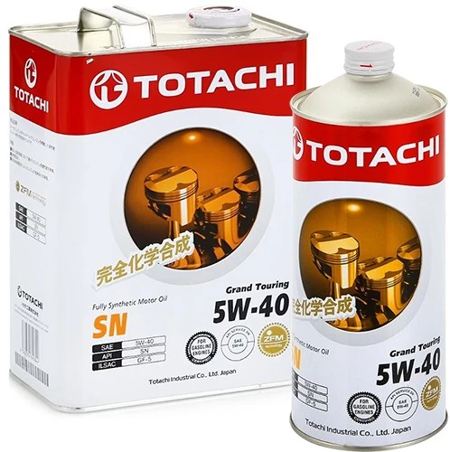 Моторное масло Totachi Grand Touring 5W-40 синтетическое 4 л + 1 л