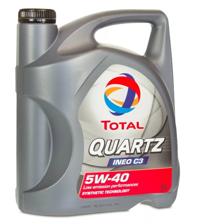 Моторное масло Total Quartz Ineo C3 5W-40 синтетическое 5 л-
