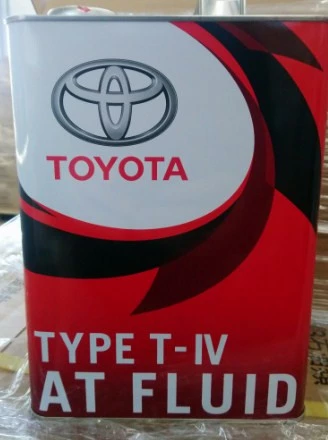 Масло трансмиссионное Toyota ATF Type T-IV 4 л