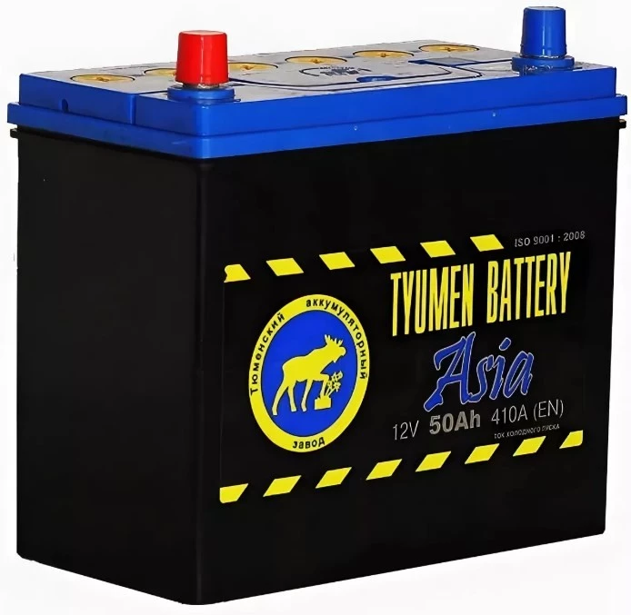 Аккумулятор легковой Tyumen Battery Asia 50 ач 440А Обратная полярность