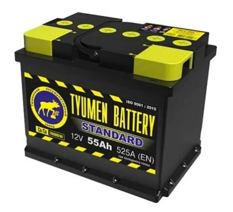 Аккумулятор легковой Tyumen Battery Standard 55 ач 525А Обратная полярность