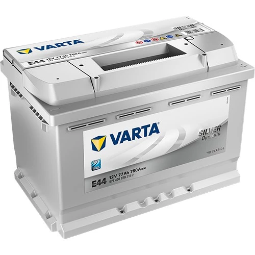 Аккумулятор легковой Varta Silver Dynamic E44 77 ач 780А Обратная полярность
