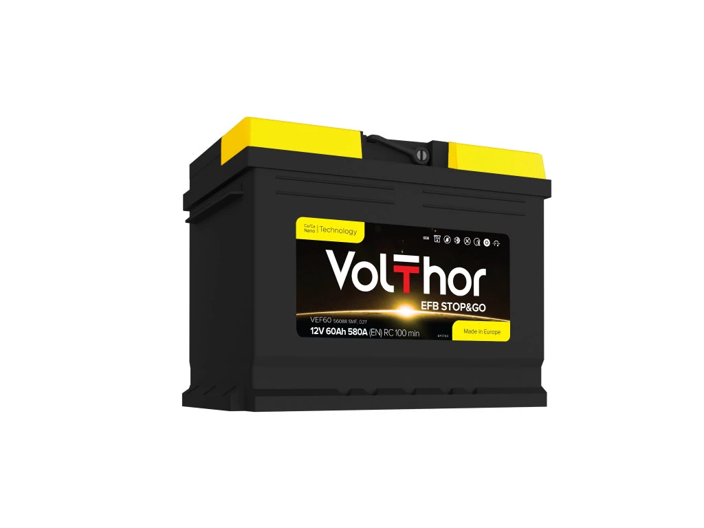 Аккумулятор легковой Volthor Ultra 70 ач 700А Обратная полярность