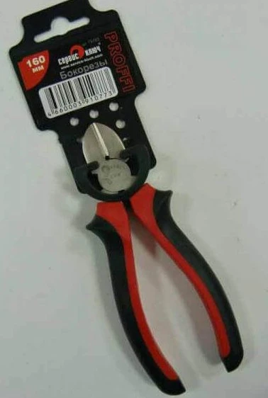 Пассатижи 160 мм Сервис Ключ PROFFI (с красно-черной ручкой)