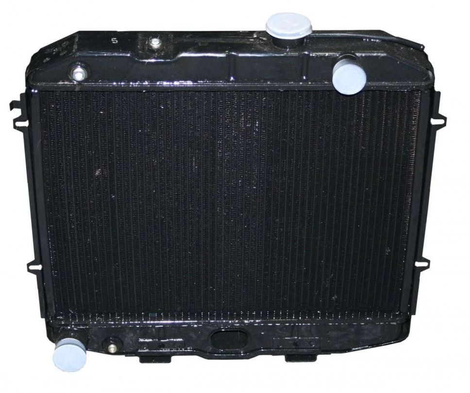 Радиатор системы охлаждения УАЗ 390994 (медный) 3-х рядн. дв. 4213, дв. 409, дв. 5143 ШААЗ