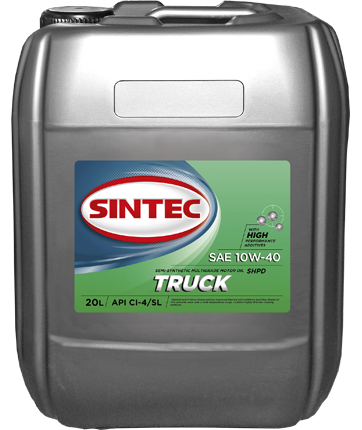 SINTEC TRUCK SAE 10W-40 API CI-4/SL 20л