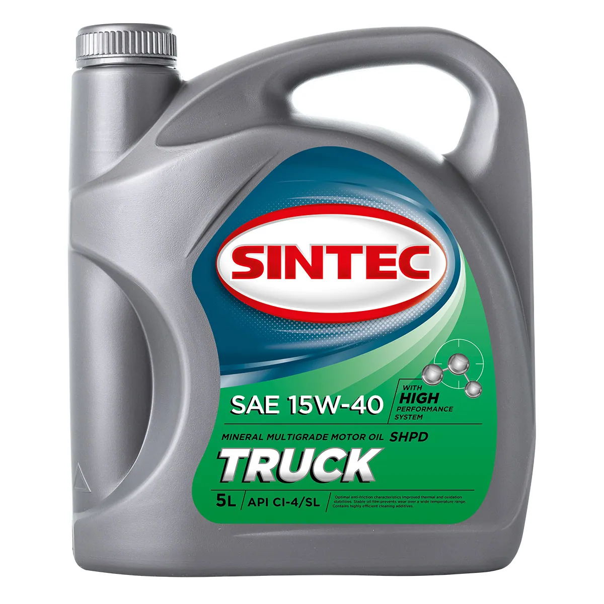 SINTEC TRUCK SAE 15W-40 API CI-4/SL 5л