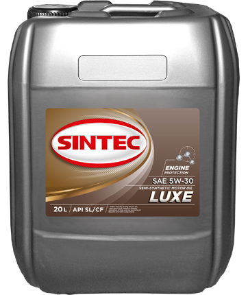 Масло моторное SINTEC LUXE SAE 5W-30 API SL/CF 20л