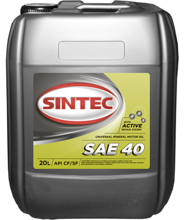 SINTEC SAE 40 API CF/SF 20л