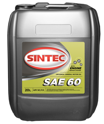 SINTEC SAE 60 API SC/CC 20л