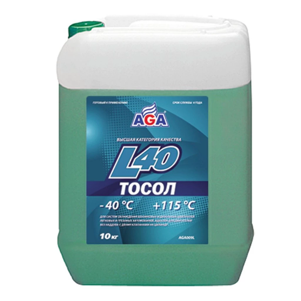 Тосол AGA L40 -40°С 10 кг