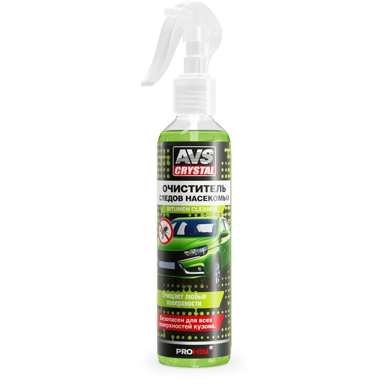 Очиститель кузова от следов насекомых AVS AVK-059 (250 мл) (триггер)