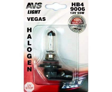 Лампа галогенная HB4 12V 55W AVS Vegas (блистер)