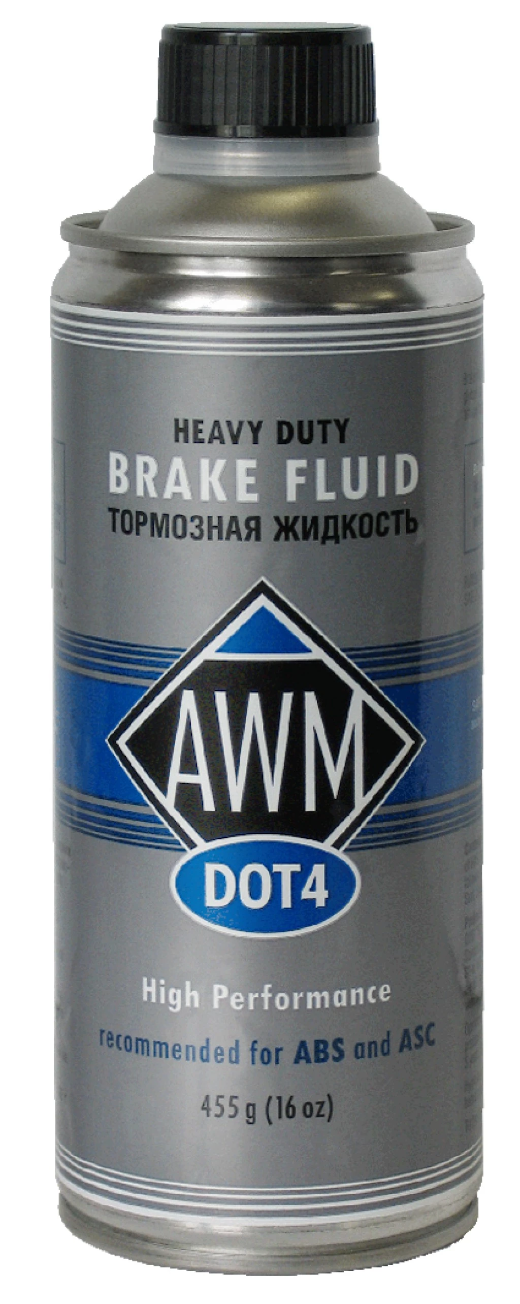 Тормозная жидкость AWM DOT-4 0,455 л