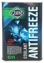 Антифриз AWM 11 G11 -38°С зеленый 1 кг