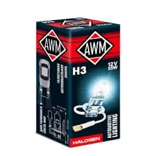 Лампа галогенная H3 12V 55W AWM