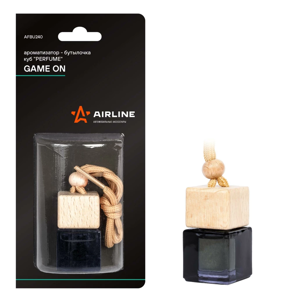 Ароматизатор подвесной (Game on/Игры) AIRLINE PERFUME