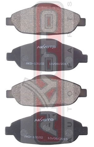 Колодки тормозные дисковые передние Akyoto AKD-13102