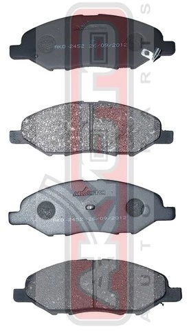 Колодки тормозные дисковые передние Akyoto AKD-2452