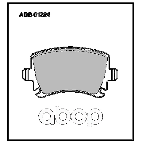 Колодки дисковые Allied Nippon ADB01284