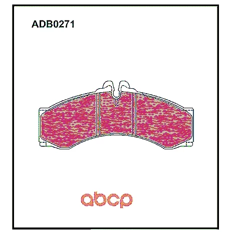 Колодки дисковые Allied Nippon ADB0271