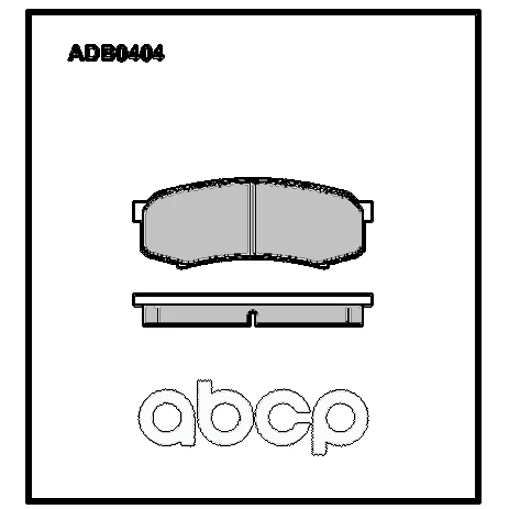 Колодки дисковые Allied Nippon ADB0404