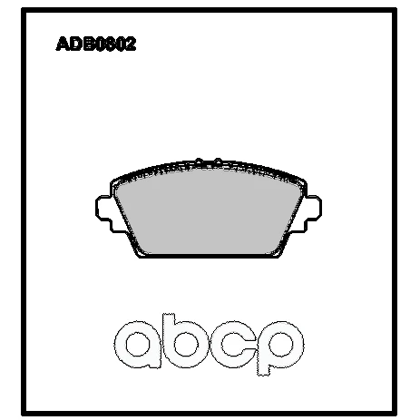 Колодки дисковые Allied Nippon ADB0802