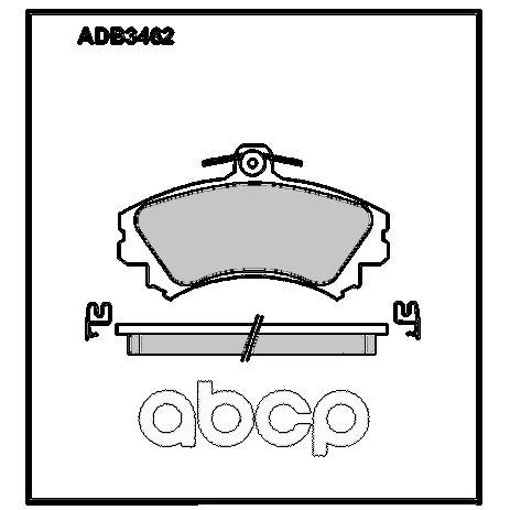Колодки дисковые Allied Nippon ADB3462