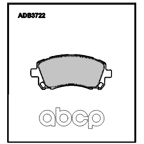 Колодки дисковые Allied Nippon ADB3722