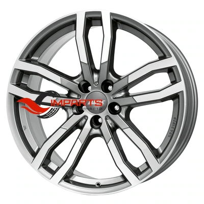 Колесный диск Alutec 9,5x21/5x112 ET53 D66,5 DriveX Metal Grey Front Polished