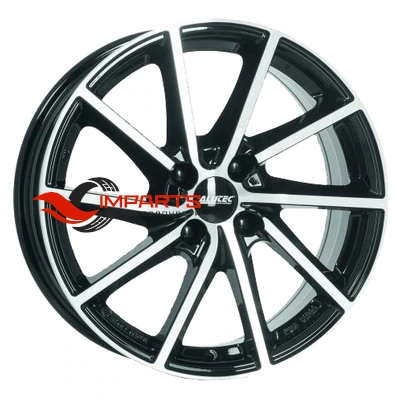 Колесный диск Alutec 7,5x18/5x108 ET55 D63,4 Singa Diamant black front polished