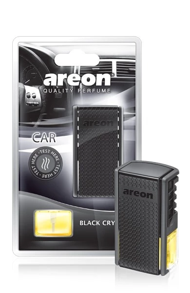 Ароматизатор на печку (Black Cristal/Черный кристалл) AREON Car box Superblister