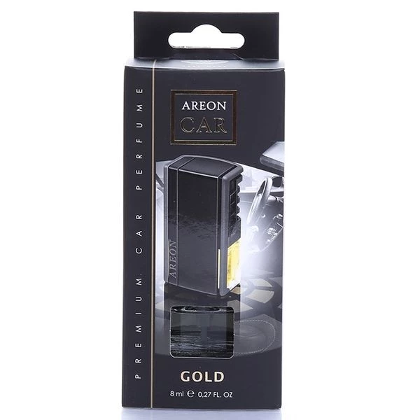 Ароматизатор на печку (Gold/Золото) AREON Car box Superblister