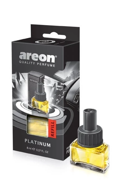 Ароматизатор на печку (Platinum/Платина) AREON Car box Black Style