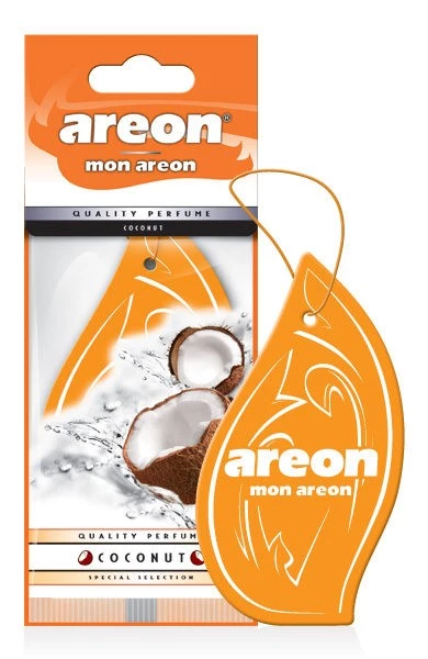 Ароматизатор подвесной (Coconut/Кокос) AREON MON AREON (картон)