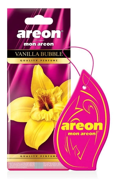 Ароматизатор подвесной (Vanilla bubble/Ванильный Пузырь) AREON MON AREON (картон)