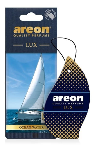 Ароматизатор подвесной (Ocean Water/Океанская вода) AREON Lux (картон)