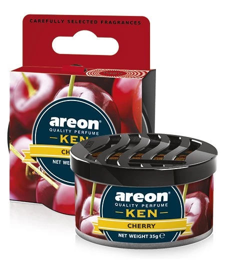 Ароматизатор на панель (Cherry/Вишня) (35 г) AREON Gel Ken Blister (банка)