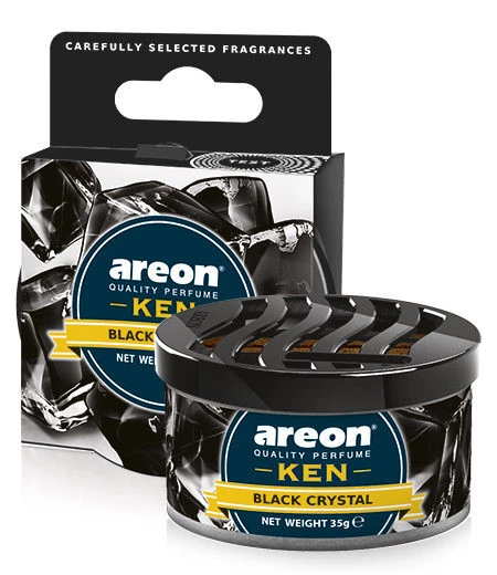 Ароматизатор на панель Areon Gel Ken Blister Black Cristal/Черный кристалл