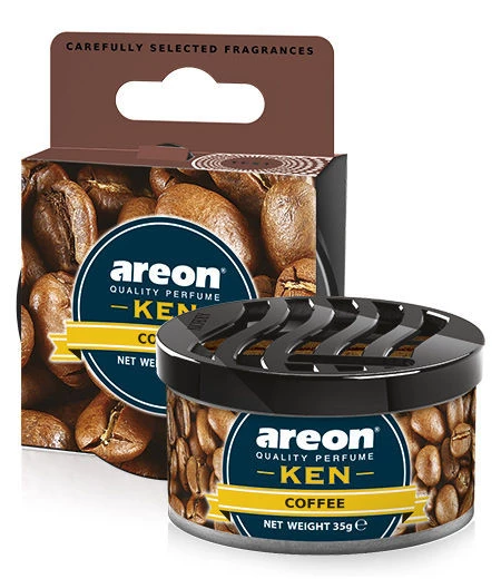 Ароматизатор на панель Areon Gel Ken Blister Coffee/Кофе