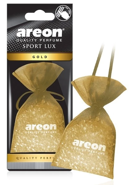 Ароматизатор подвесной (Gold/Золото) AREON Pearls Lux (мешочек)