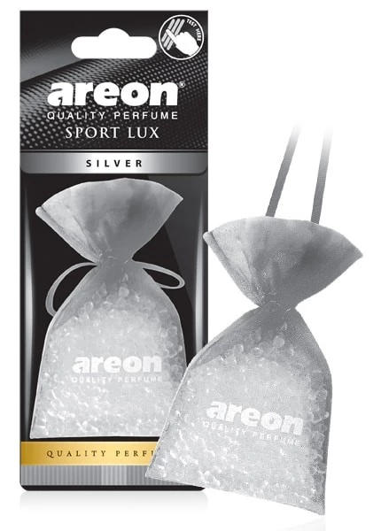 Ароматизатор подвесной (Silver/Серебрянный) AREON Pearls Lux (мешочек)