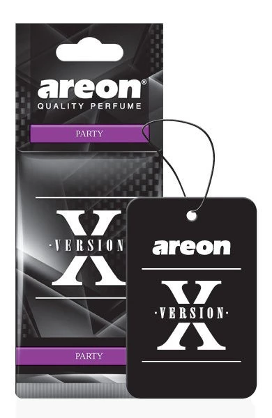 Ароматизатор подвесной (Party/Пати) AREON X-Version (картон)