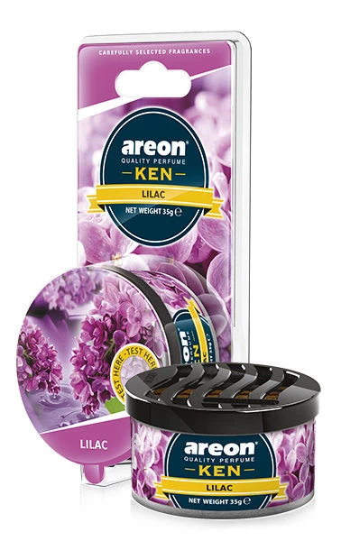 Ароматизатор на панель Areon Gel Can Blister Lilac/Сирень