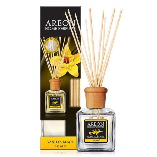 Ароматизатор интерьерный Areon Home Perfume Sticks Vanilla Black/Ванильный Черный (арт. 704-HPL-10)