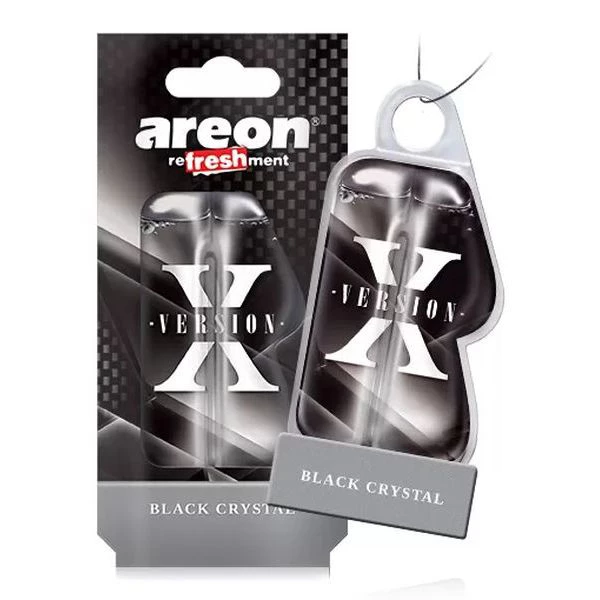 Ароматизатор подвесной Areon Refreshment Liquid LC04 Black Cristal/Черный кристалл