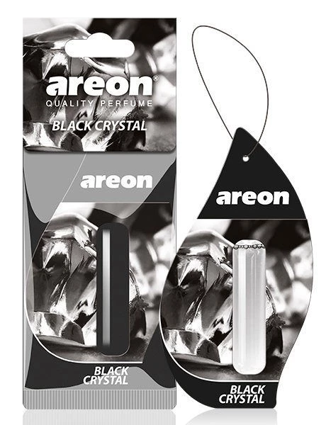 Ароматизатор подвесной (Black Cristal/Черный кристалл) (5 мл) AREON Liquid