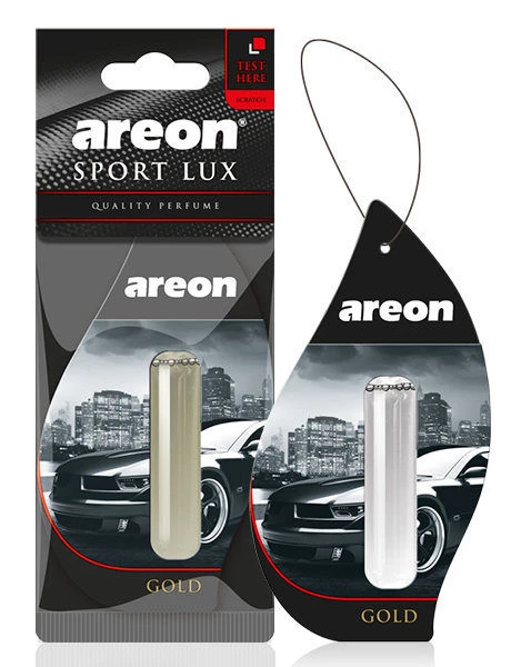 Ароматизатор подвесной Areon Sport Lux Liquid LX01 Золото